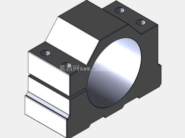 CNC 500W 主轴安装座