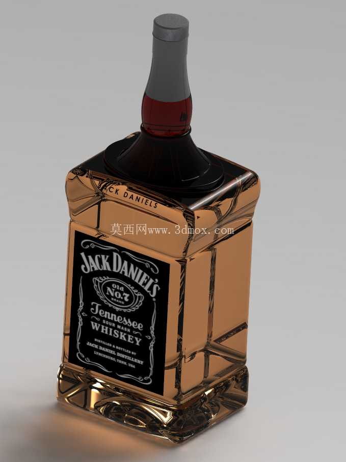 杰克丹尼威士忌酒瓶