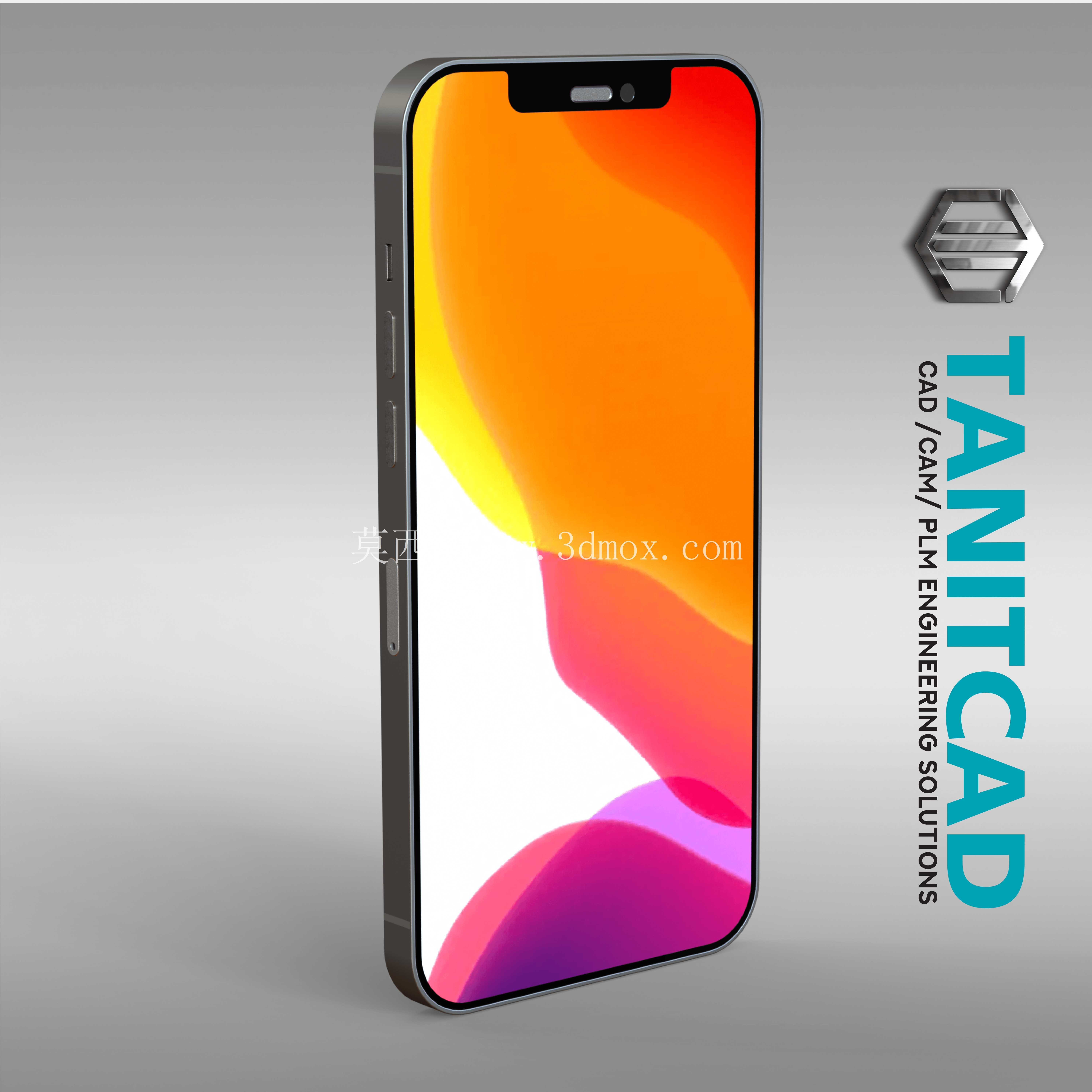 iPhone 12 Pro Max 的精准 3D 模型