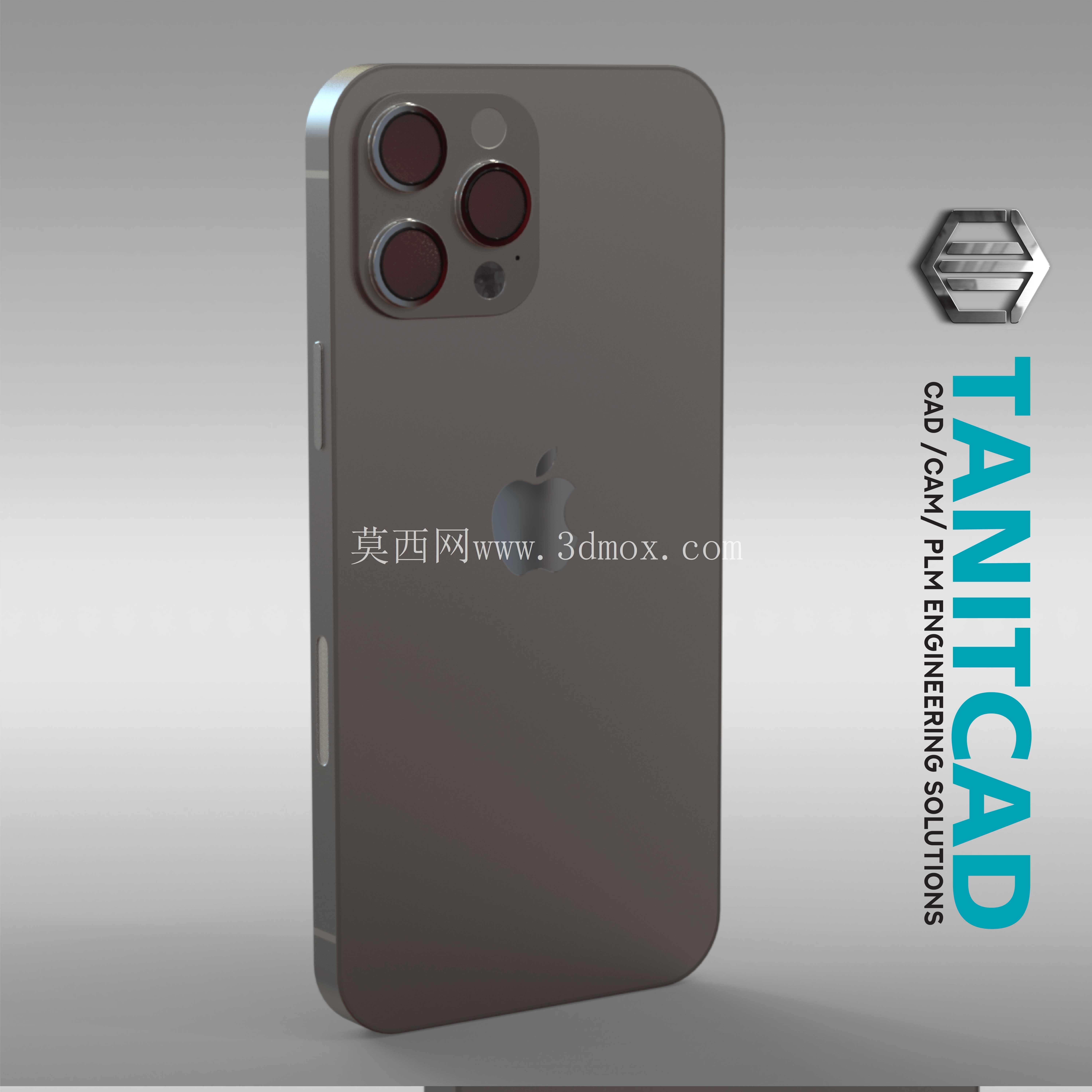 iPhone 12 Pro Max 的精准 3D 模型