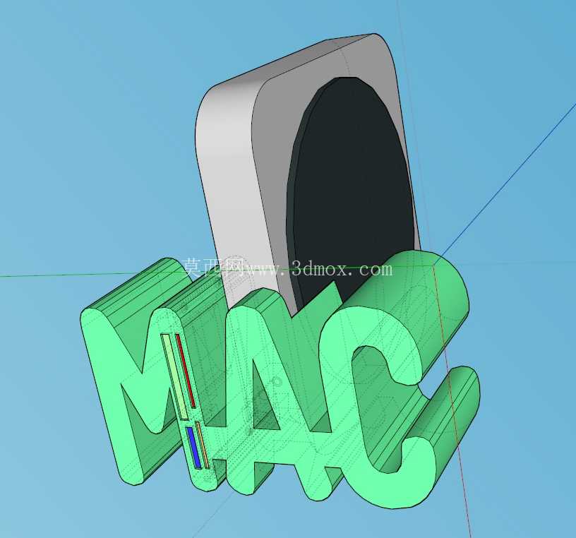 Mac Mini 支架(带闪光灯)