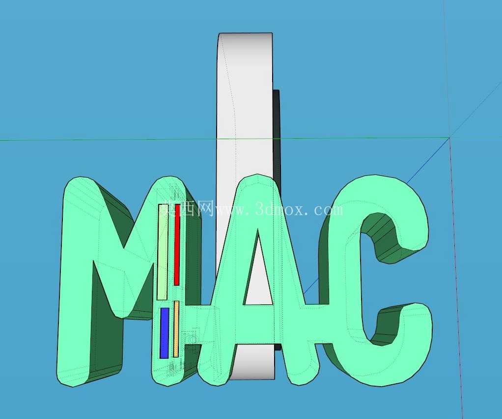 Mac Mini 支架(带闪光灯)