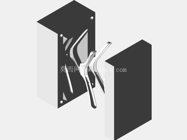 Holo 衣架 – 注塑模具(2 部分)