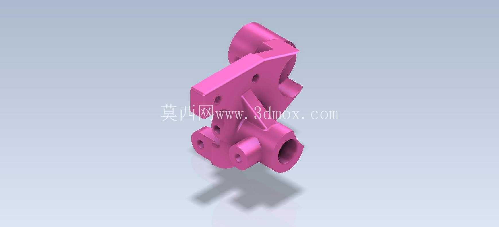 Studycadcam 3D CAD 练习 500 / 适用于通用研磨机的电源支架/ Soporte de Alimentación Eléctrica para Amoladora Universal/A