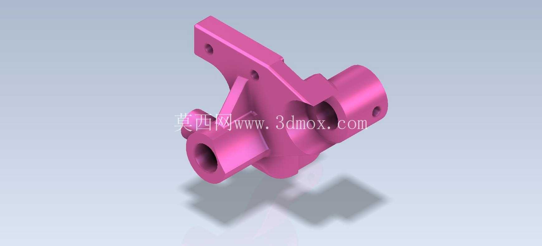 Studycadcam 3D CAD 练习 500 / 适用于通用研磨机的电源支架/ Soporte de Alimentación Eléctrica para Amoladora Universal/A