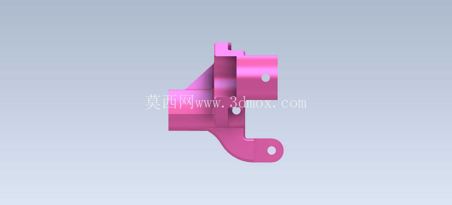 Studycadcam 3D CAD 练习 500 / 适用于通用研磨机的电源支架/ Soporte de Alimentación Eléctrica para Amoladora Universal/A