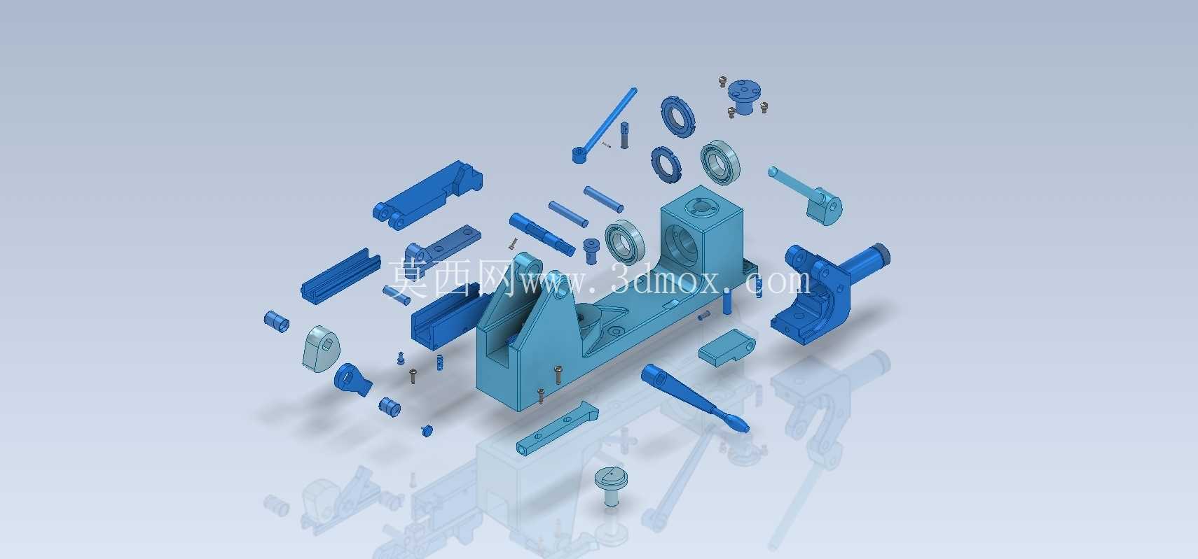 3D CAD基础练习/连杆定心夹具/连杆定心配件/Autodesk Inventor Pro