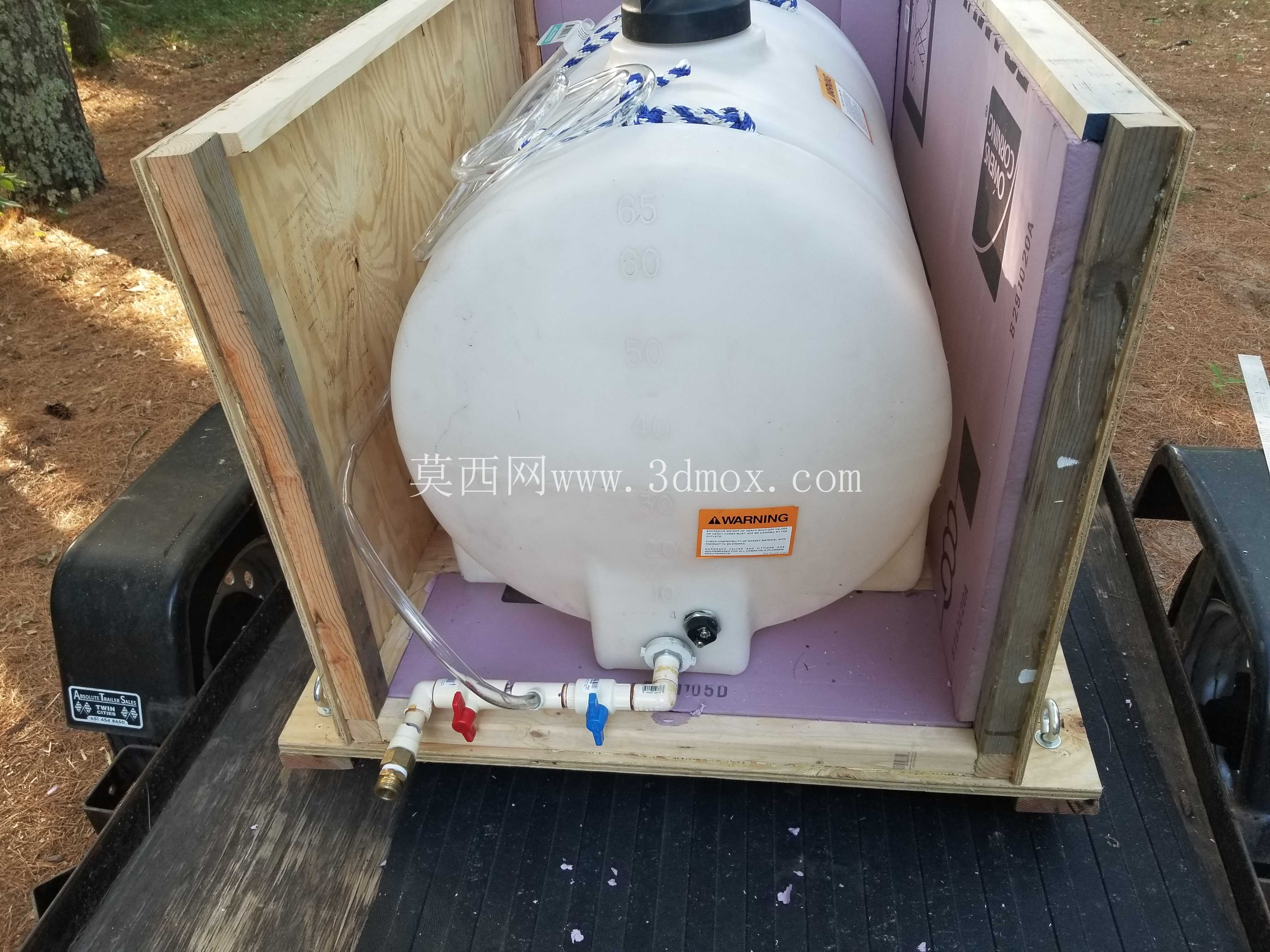 组件,保温水箱,65 加仑