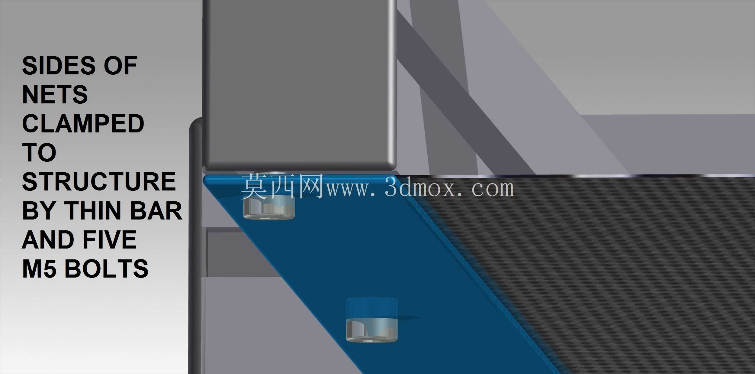 淡水雾网收集器结构