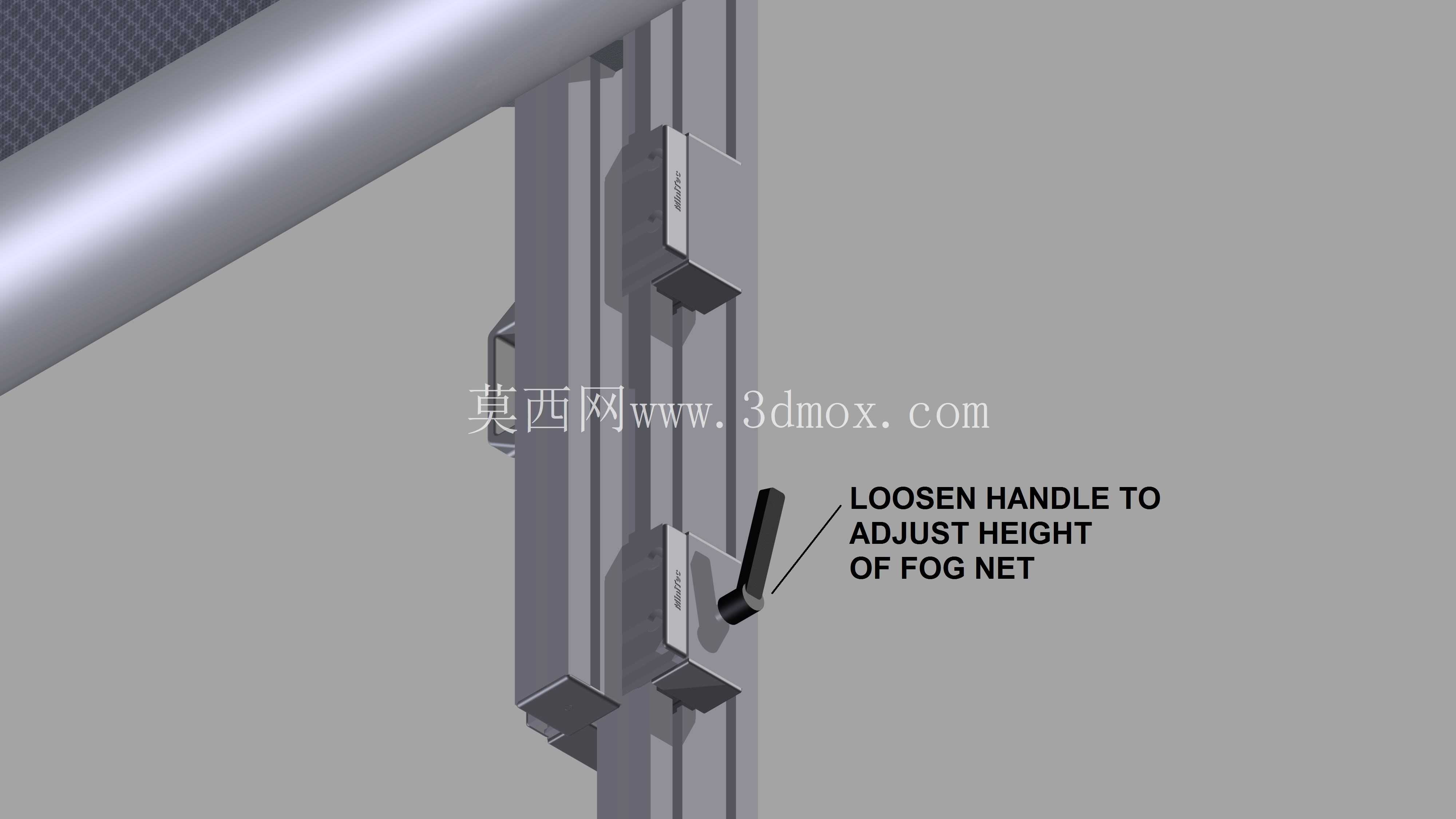 淡水雾网收集器结构