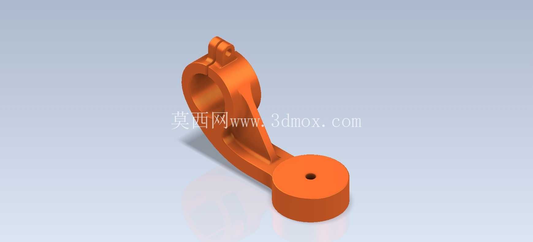 3D CAD基础练习/车床臂/车床臂/Autodesk Inventor Pro