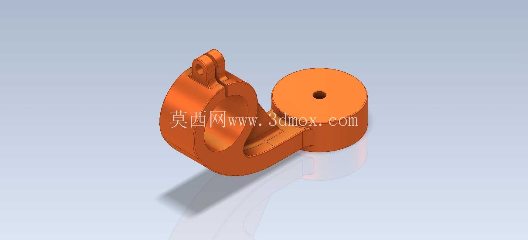 3D CAD基础练习/车床臂/车床臂/Autodesk Inventor Pro