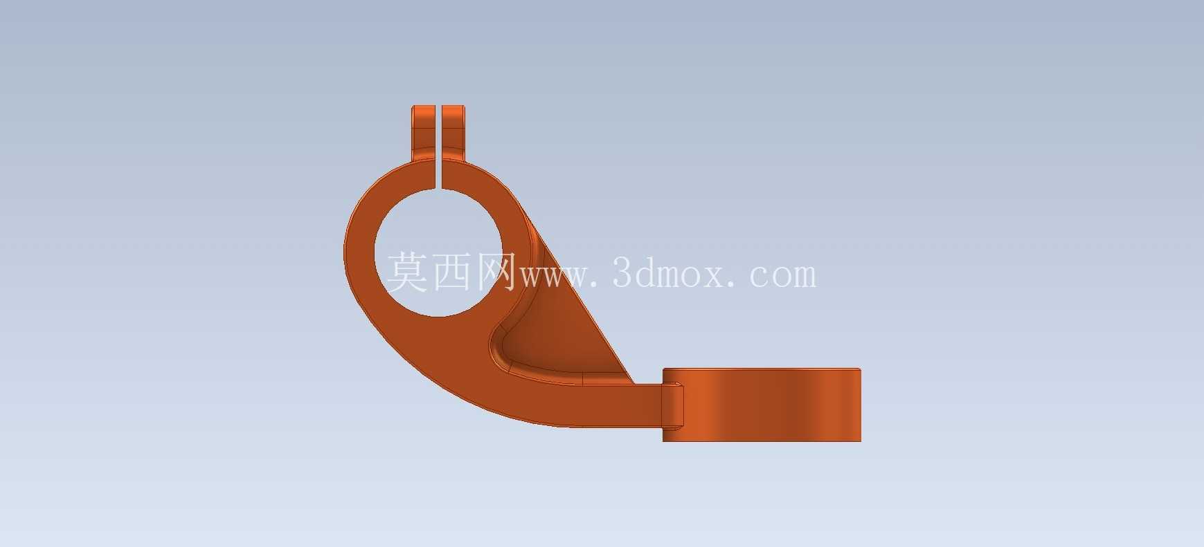 3D CAD基础练习/车床臂/车床臂/Autodesk Inventor Pro
