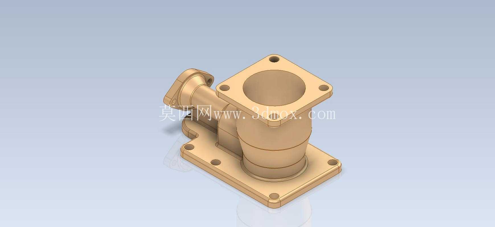3D CAD基础练习/连接器/Autodesk Inventor Pro