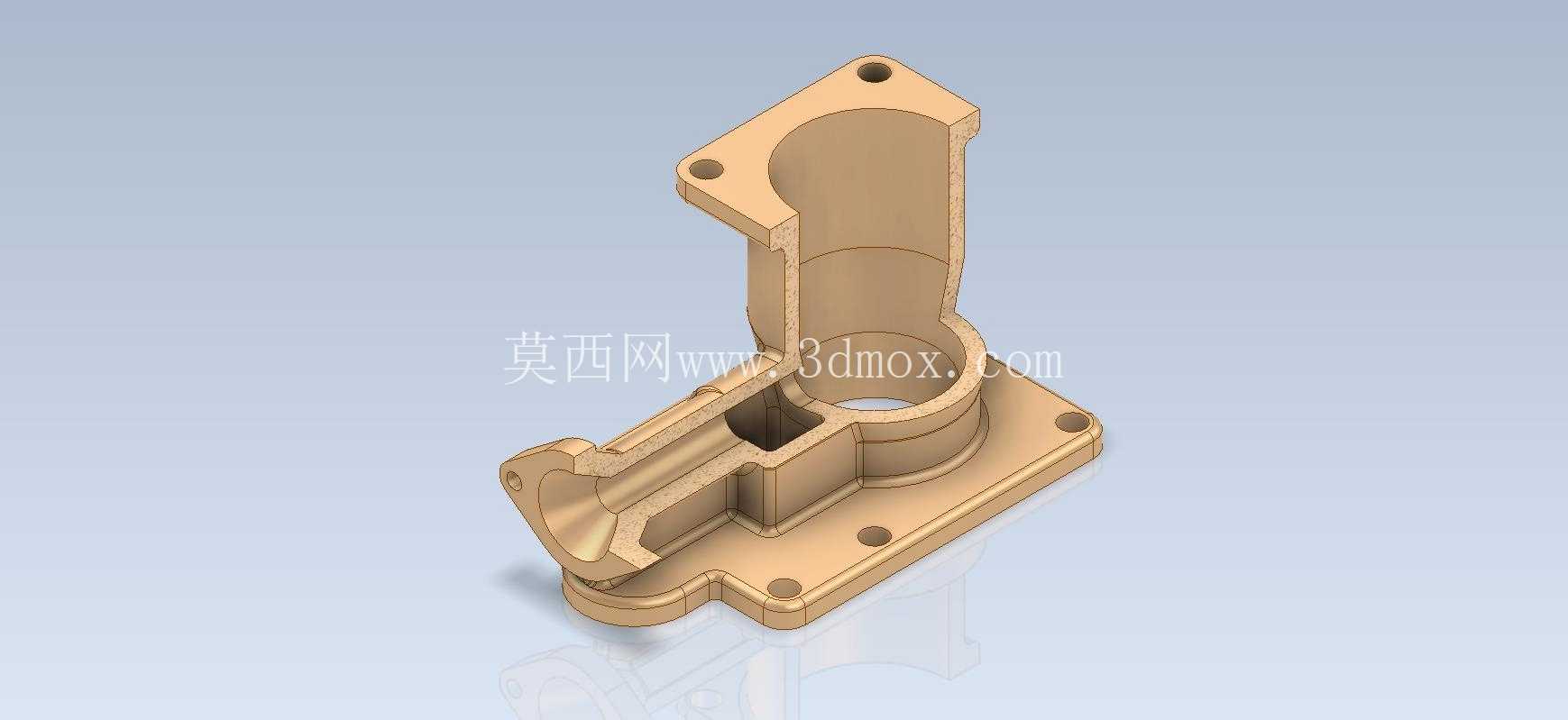 3D CAD基础练习/连接器/Autodesk Inventor Pro