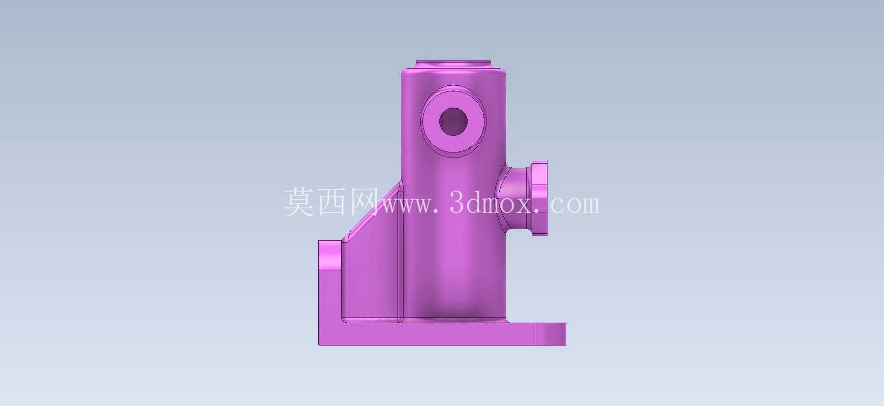 3D CAD基础练习/管道连接器/Autodesk Inventor Pro