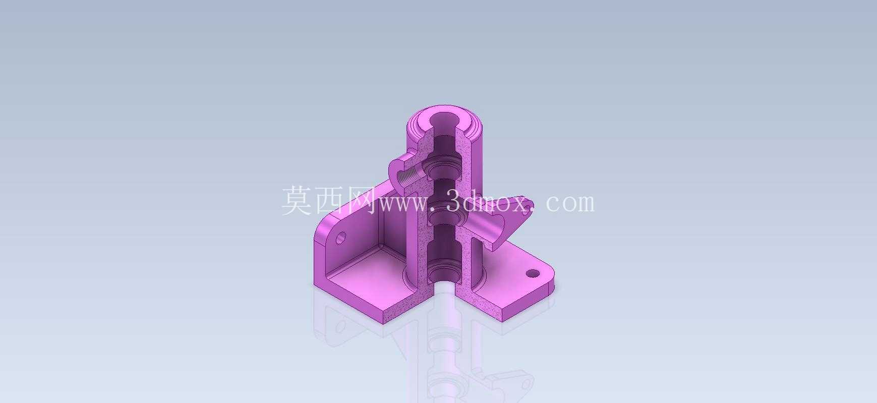 3D CAD基础练习/管道连接器/Autodesk Inventor Pro