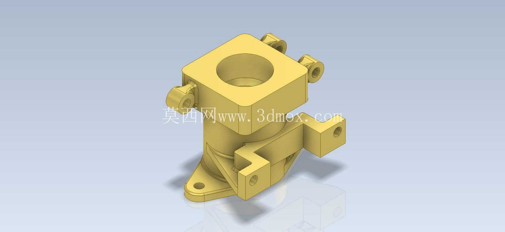 3D CAD基础练习/连接器/Autodesk Inventor Pro