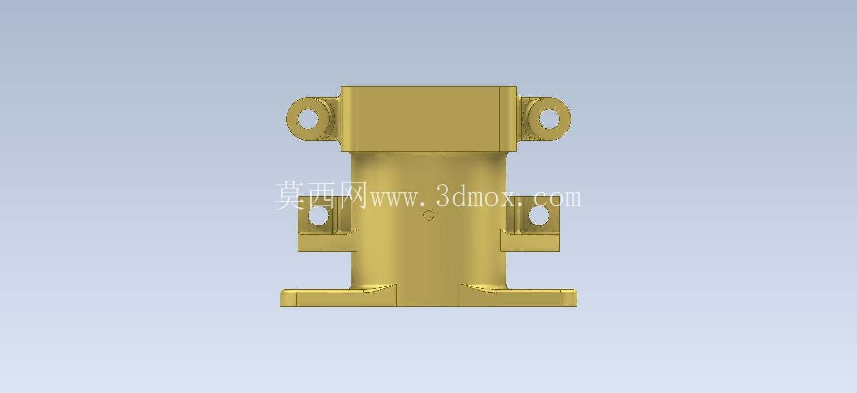 3D CAD基础练习/连接器/Autodesk Inventor Pro
