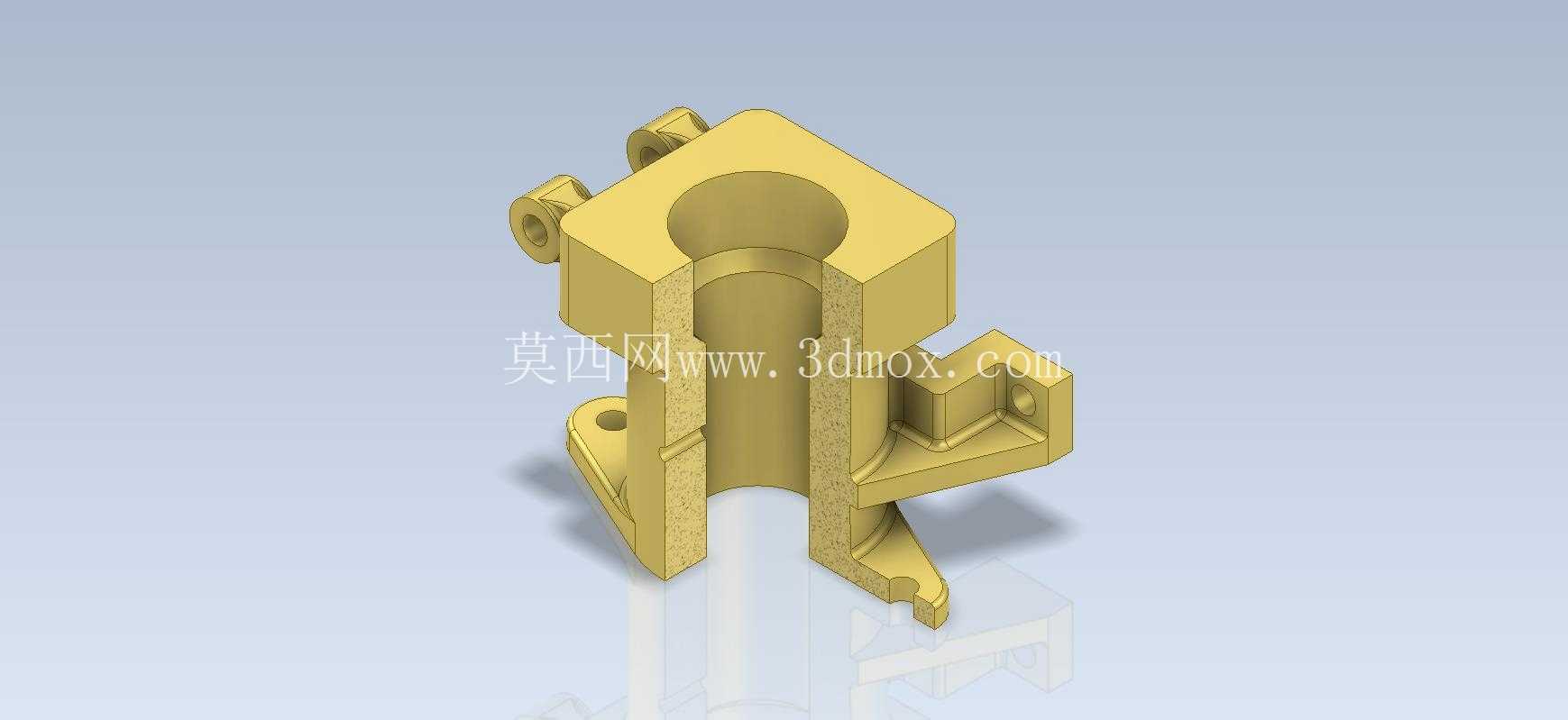 3D CAD基础练习/连接器/Autodesk Inventor Pro