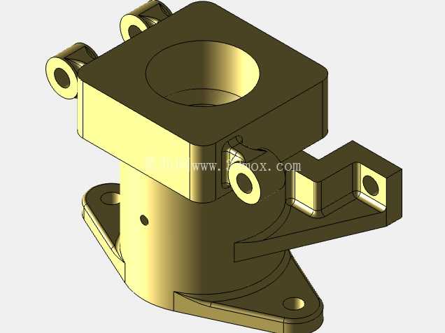 3D CAD基础练习/连接器/Autodesk Inventor Pro