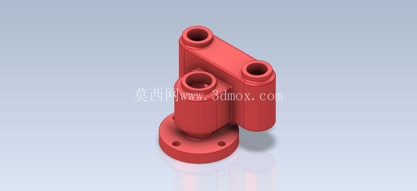 3D CAD基础练习/阀门连接器/Autodesk Inventor Pro