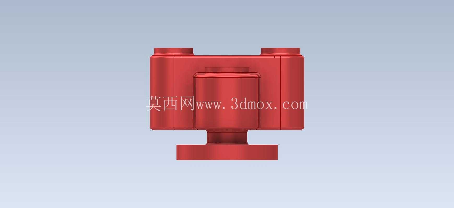 3D CAD基础练习/阀门连接器/Autodesk Inventor Pro