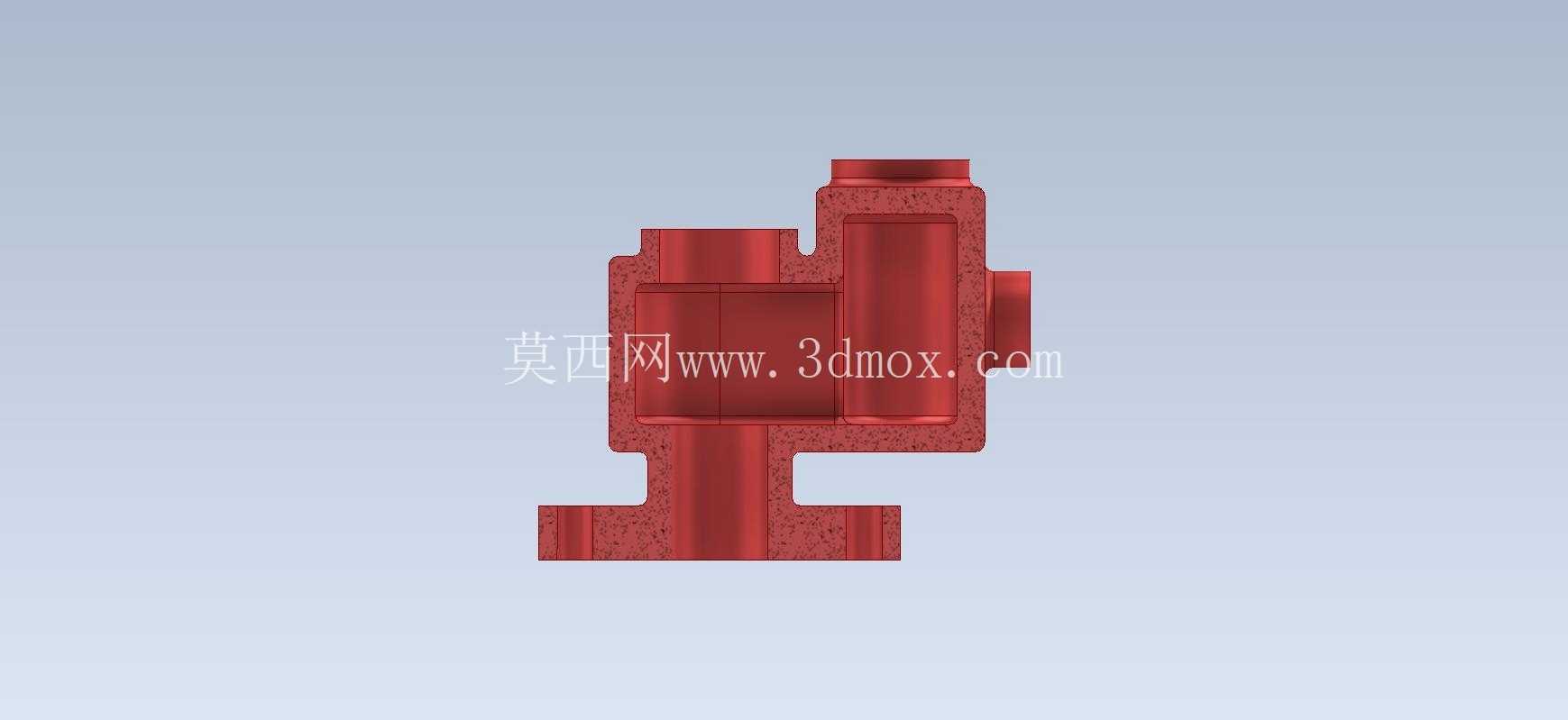 3D CAD基础练习/阀门连接器/Autodesk Inventor Pro