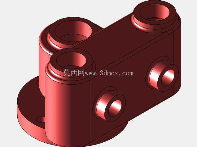 3D CAD基础练习/阀门连接器/Autodesk Inventor Pro