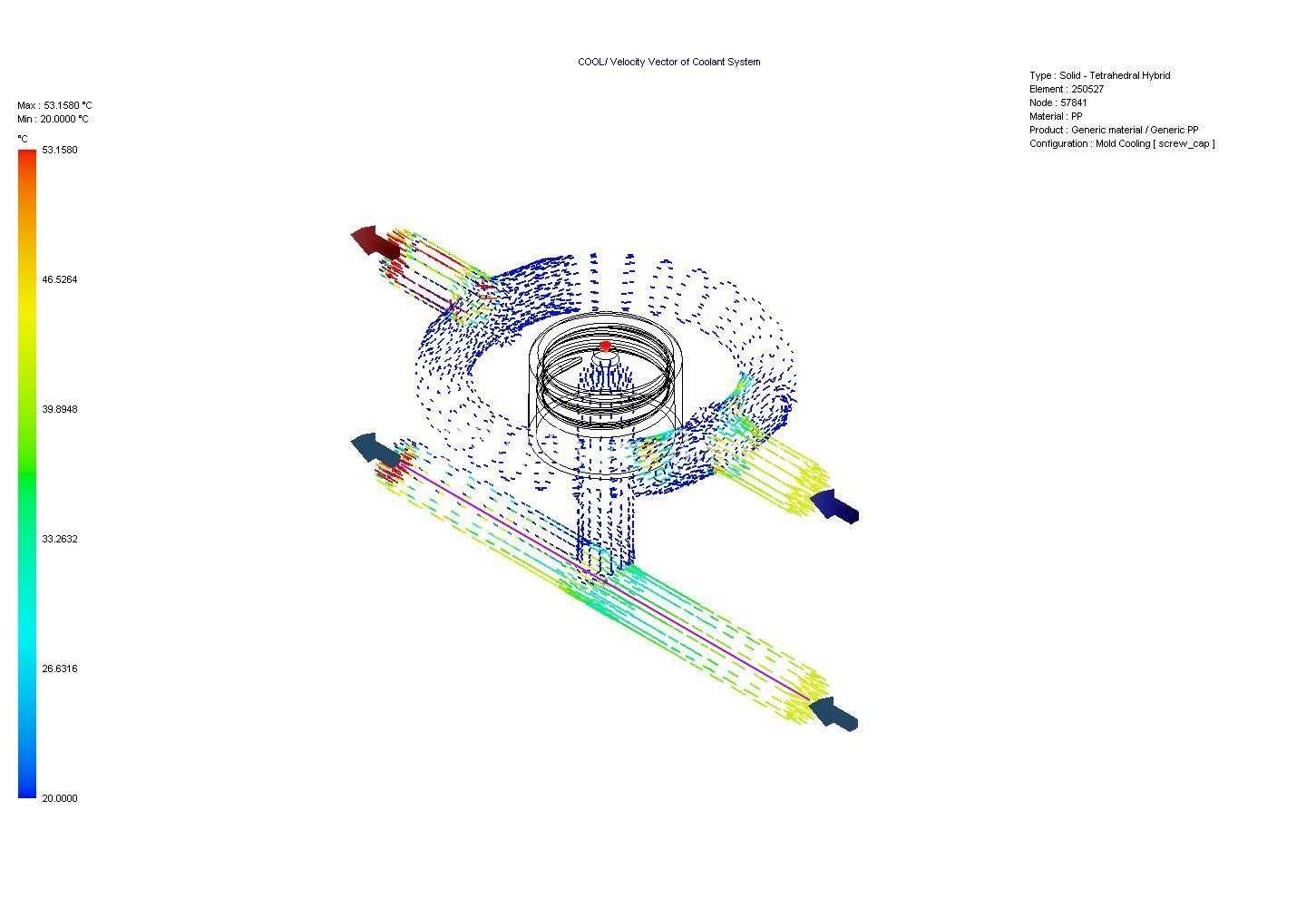SolidWorks 塑料 - 冷却通道