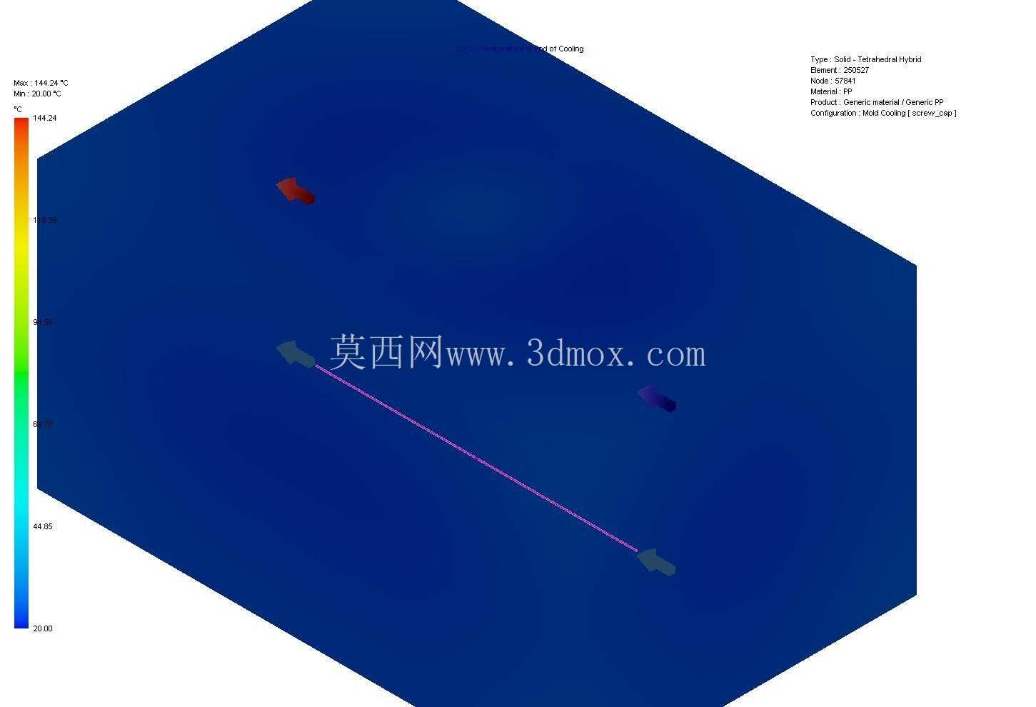 SolidWorks 塑料 - 冷却通道