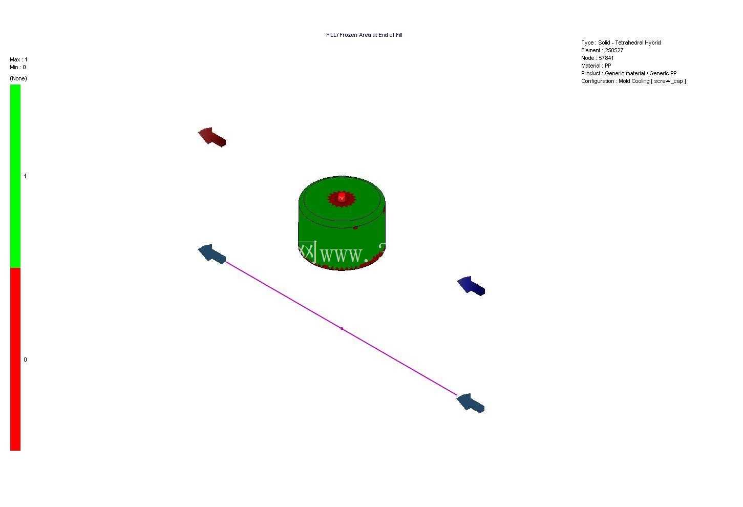 SolidWorks 塑料 - 冷却通道