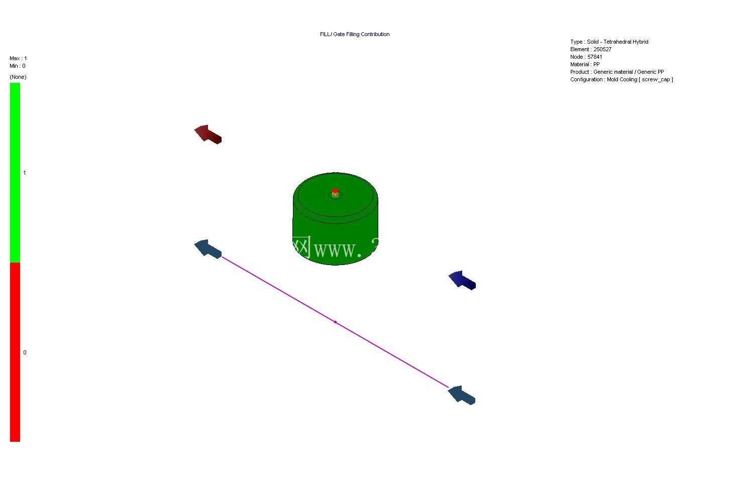 SolidWorks 塑料 - 冷却通道