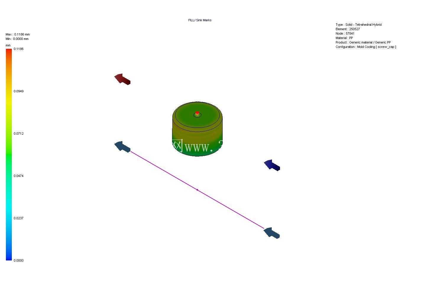 SolidWorks 塑料 - 冷却通道