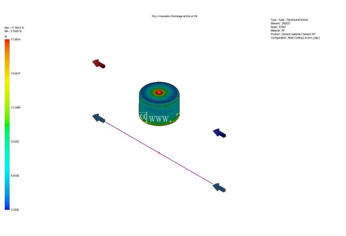 SolidWorks 塑料 - 冷却通道
