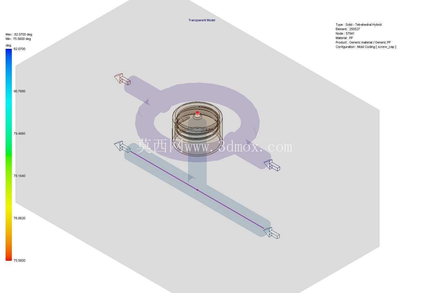 SolidWorks 塑料 - 冷却通道