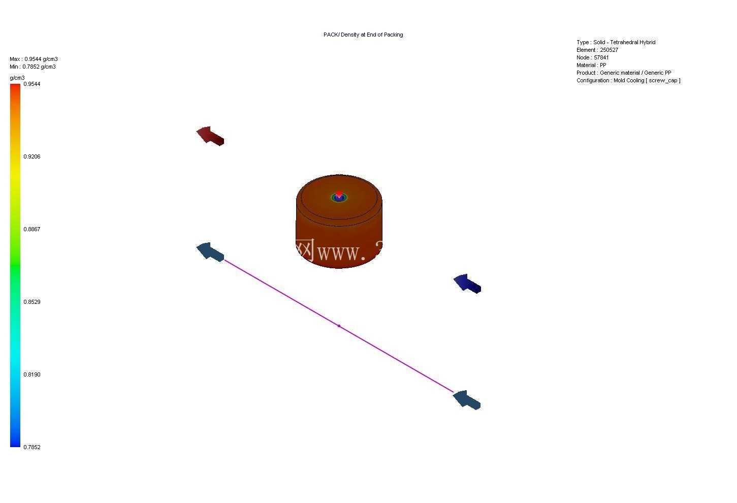 SolidWorks 塑料 - 冷却通道