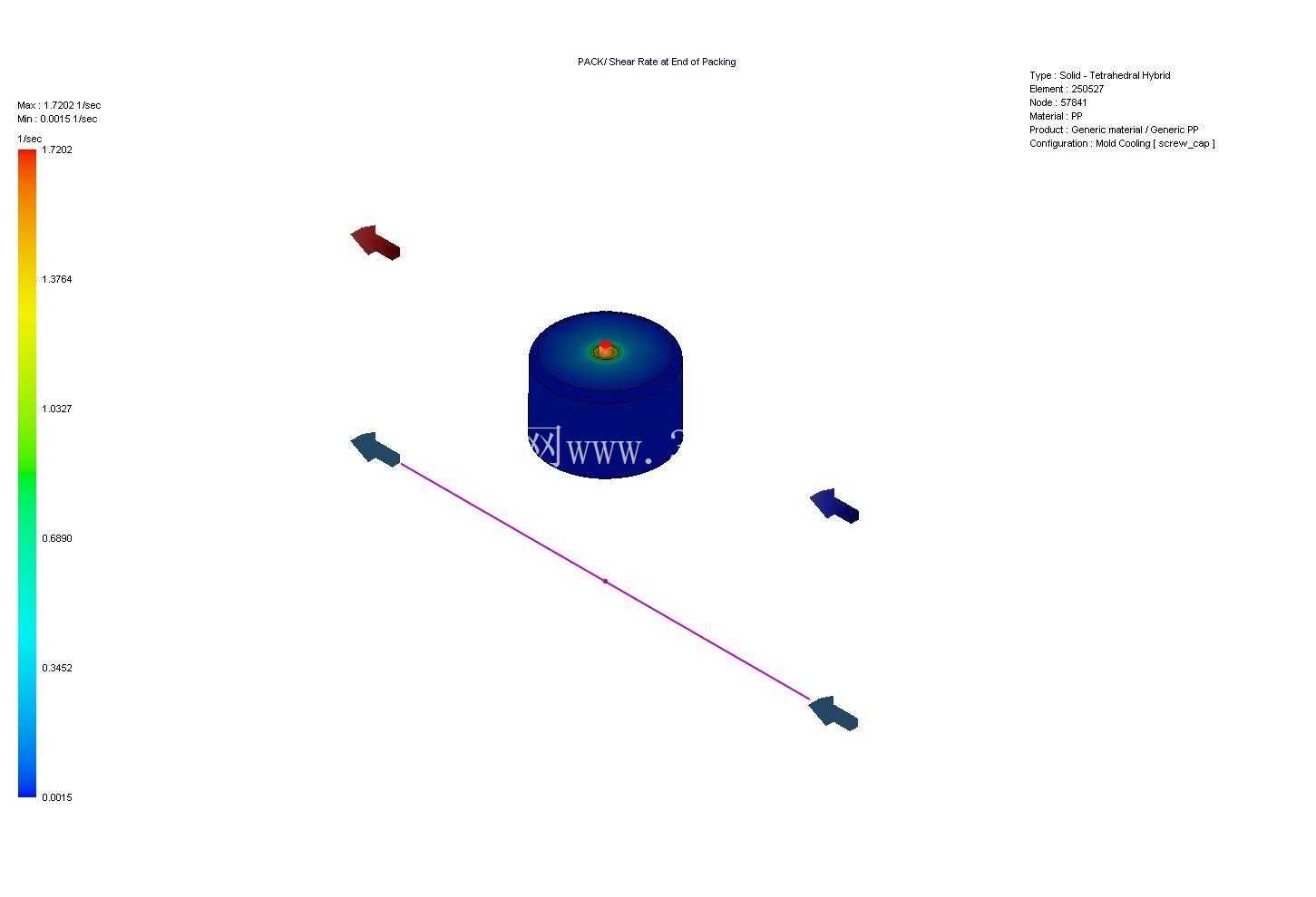 SolidWorks 塑料 - 冷却通道