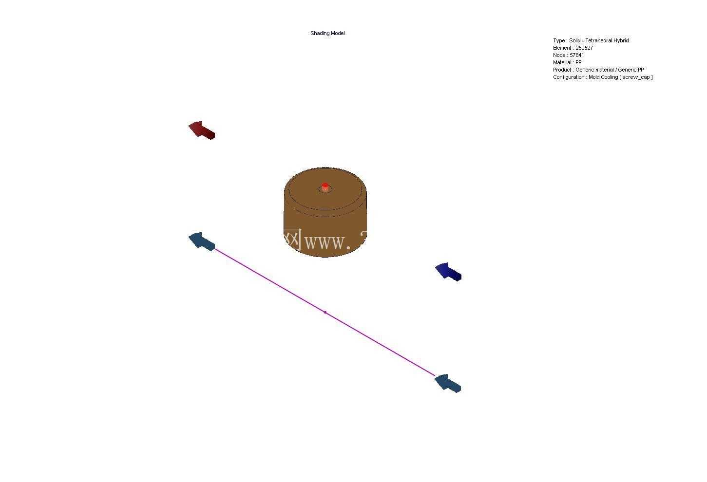 SolidWorks 塑料 - 冷却通道
