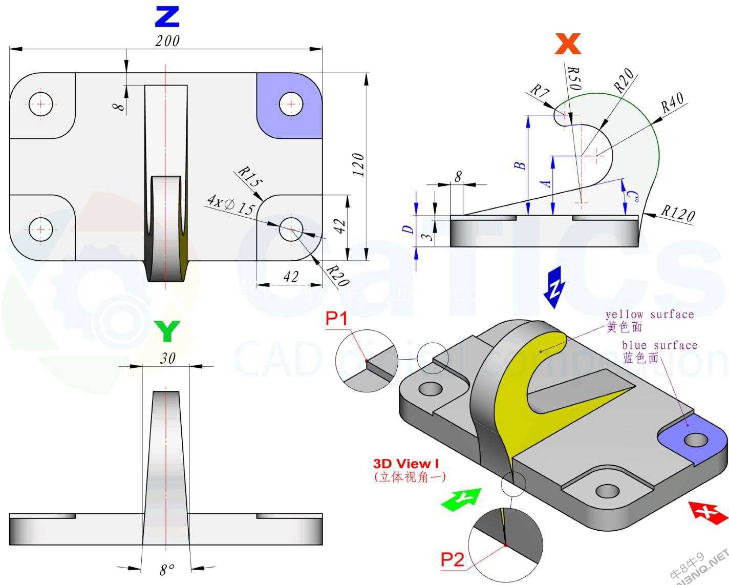 3D CAD������ϰ / CATICS 3DOK-OK05 / Autodesk Inventor Pro