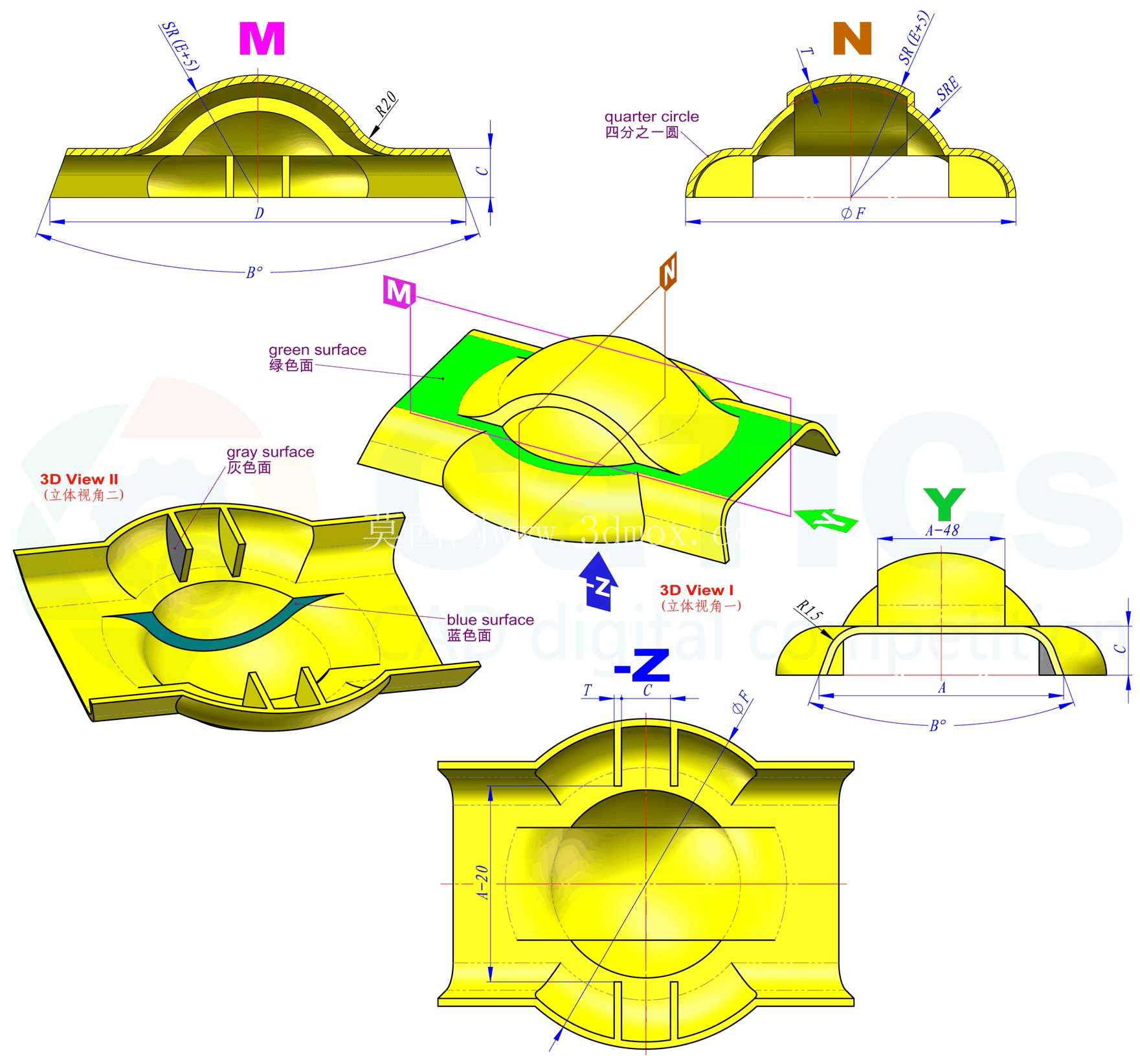 3D CAD������ϰ / CATICS 3D17-M06 / Autodesk Inventor Pro