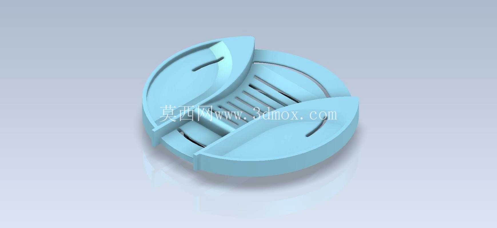 3D CAD基础练习 / CATICS 3D09-H07 / Autodesk Inventor Pro