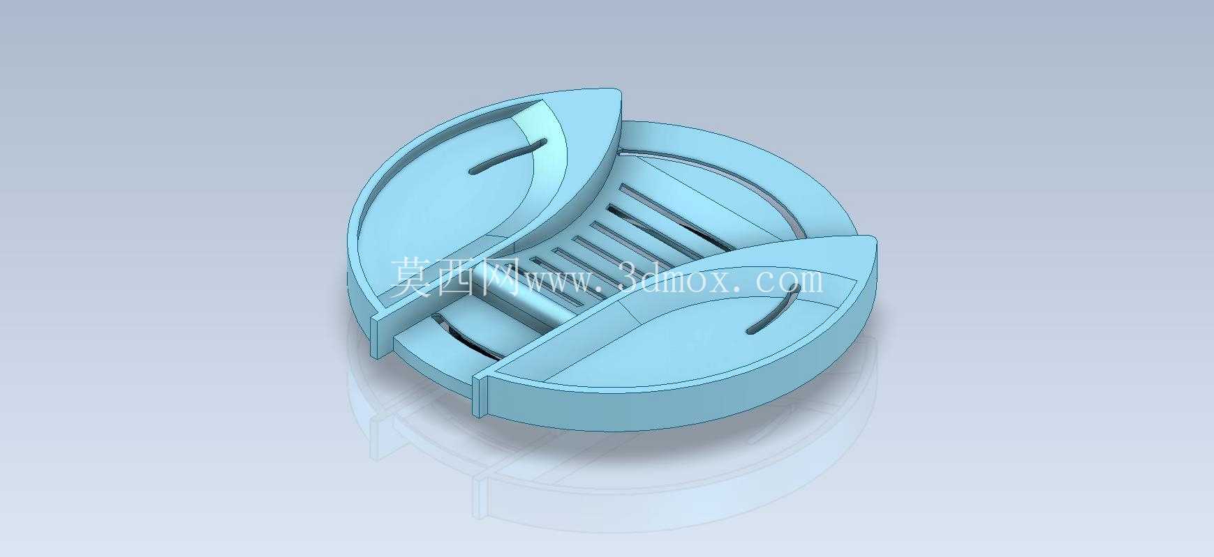 3D CAD基础练习 / CATICS 3D09-H07 / Autodesk Inventor Pro