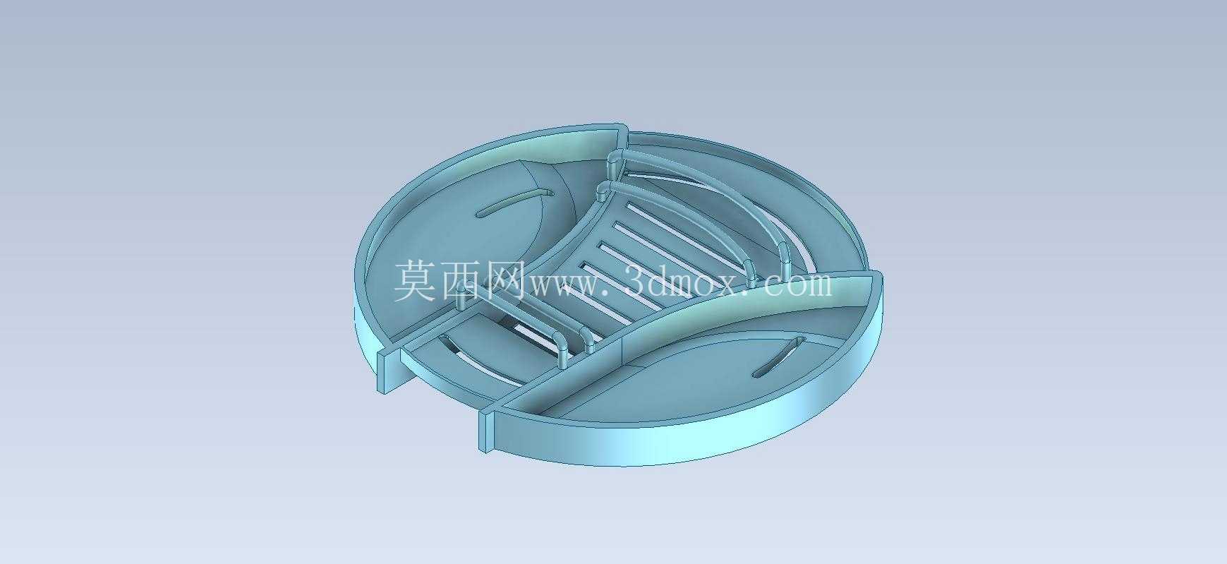 3D CAD基础练习 / CATICS 3D09-H07 / Autodesk Inventor Pro