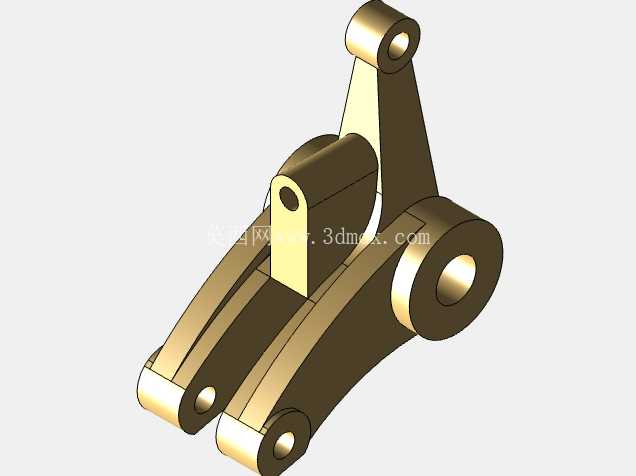 3D CAD������ϰ / CATICS 3D14-M07/Lever/ Autodesk Inventor Pro