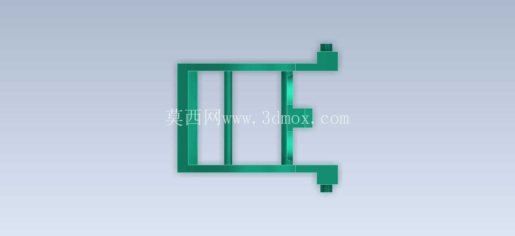 3D CAD基础练习 / CATICS 3D10-M03 / Autodesk Inventor Pro
