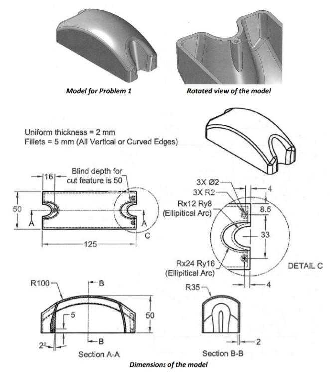 3D CAD基础练习/化油器盖/Autodesk Inventor Pro