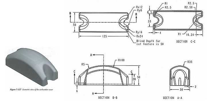 3D CAD基础练习/化油器盖/Autodesk Inventor Pro