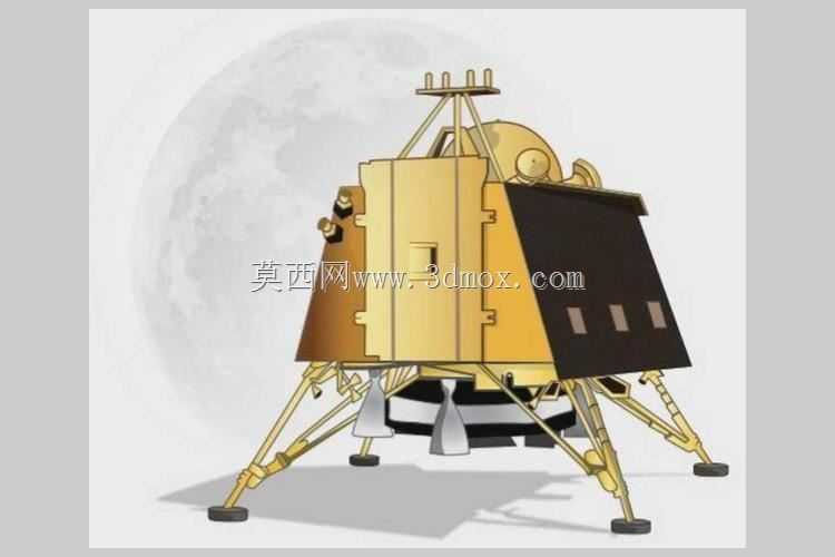 Vikram月球着陆器chandrayaan 3
