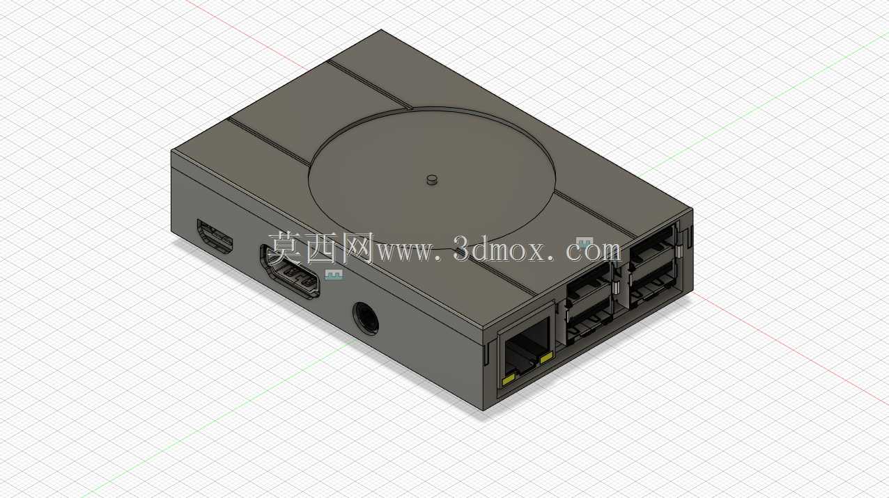 树莓派3b手机壳-PlayStation 1